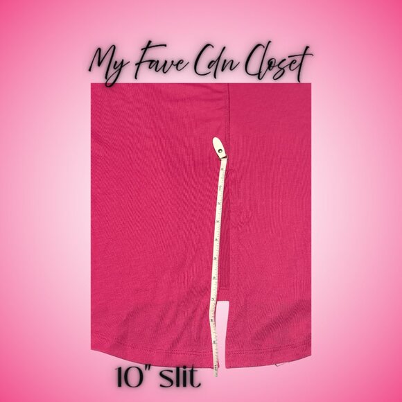 Fuchsia Pink Beach body Tank Top**Ladies XL - Picture 8 of 11